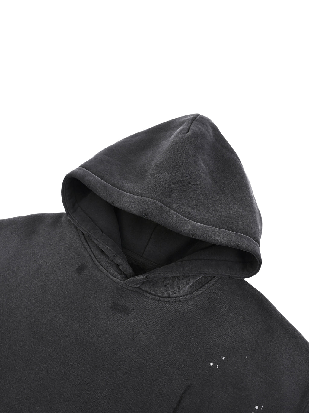 Rise above Frayed Fleece Hoodie