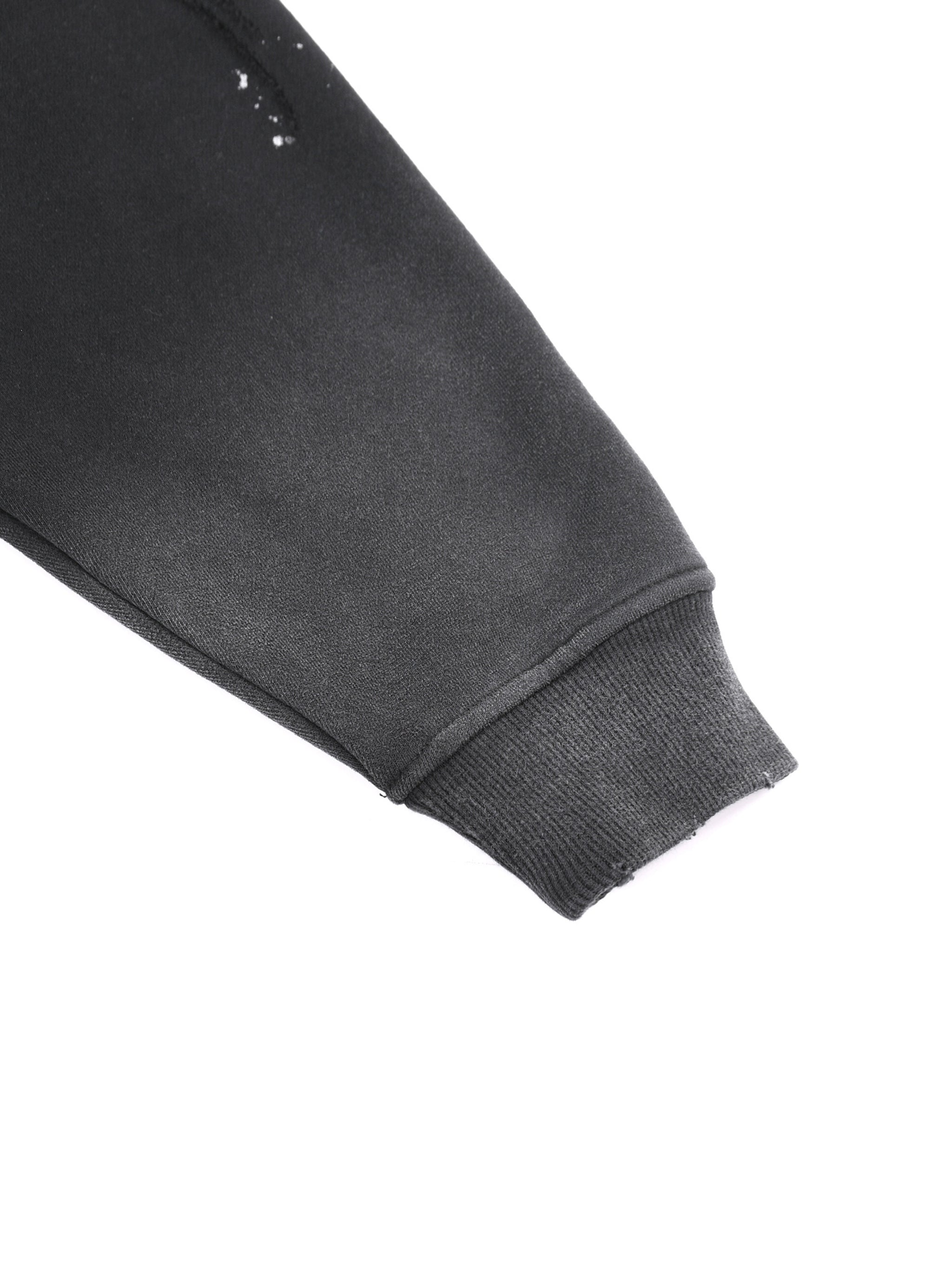 Rise above Frayed Fleece Hoodie